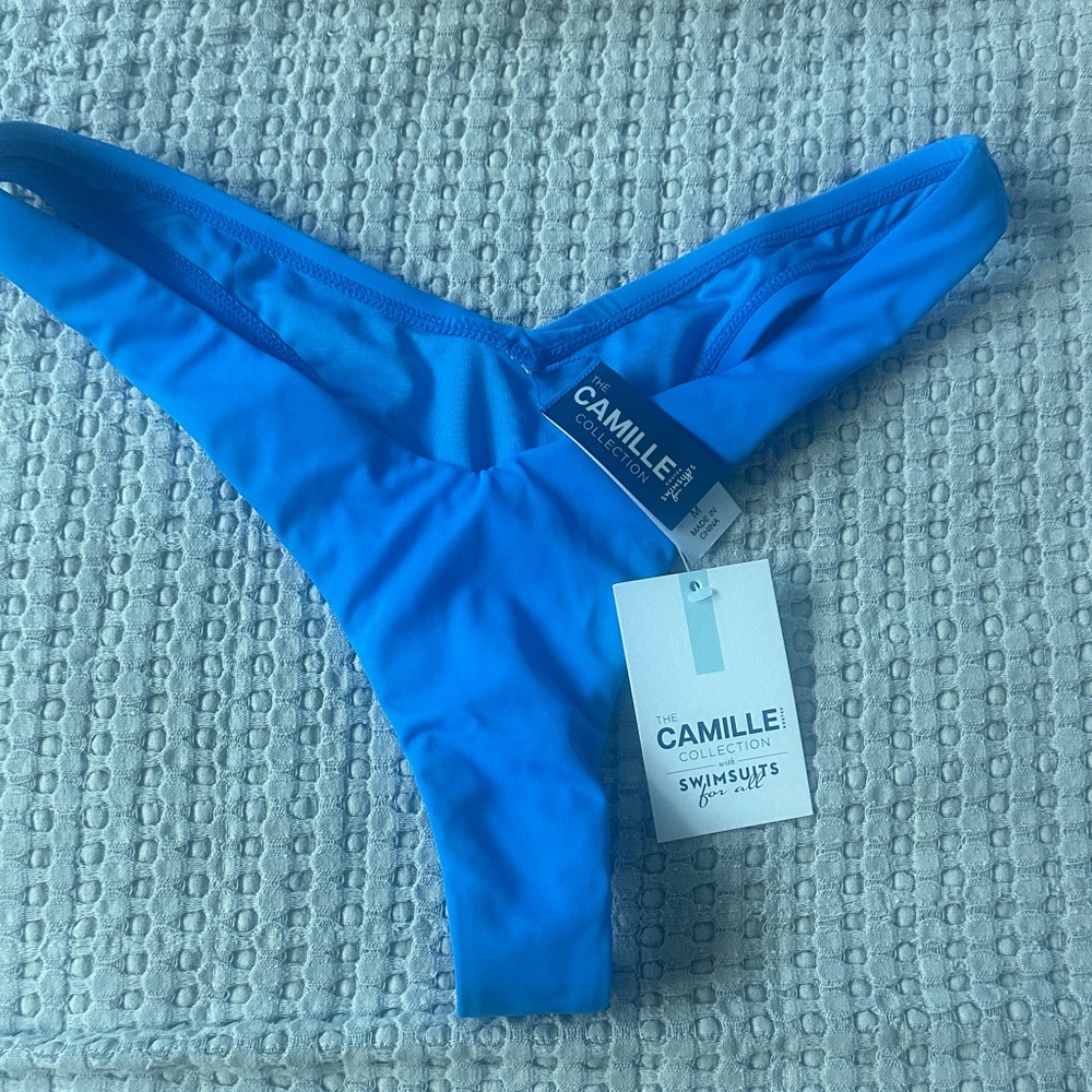 Camille Kostek Collection Blue Bikini